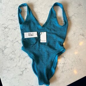 NEW bond-eye swimsuit, “Mara” in Ocean Shimmer - never worn!